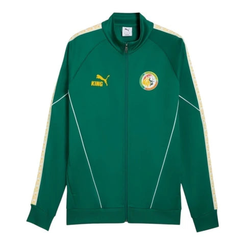 Jaqueta Corta-Vento Seleção Senegal Hino 26/27 - Masculina Puma - Verde