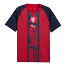 Camisa Seleção República Tcheca Pré-jogo 26/27 - Masculino Adidas - Vermelha e azul