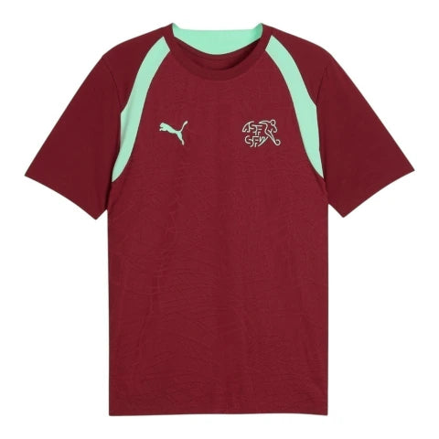 Camisa Seleção Suíça Treino I 26/27 - Torcedor Puma Masculina - Vermelha