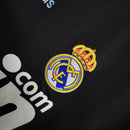 Camisa Retrô Real Madrid II 09/10 - Masculina Adidas - Preta com detalhes em azul