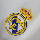 Camisa Retrô Real Madrid I 2011/2012 manga longa - Adidas Masculina - Branca com detalhes em dourado