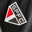 Shorts São Paulo 23/24 - Masculino Adidas - Preto com detalhes em branco e vermelho