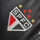 Camisa São Paulo Edição especial 23/24 - Torcedor Adidas Feminina - Preta com detalhes em vermelho e branco