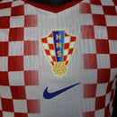 Camisa Seleção Croácia I 26/27 - Jogador Nike Masculina - Branca e vermelha