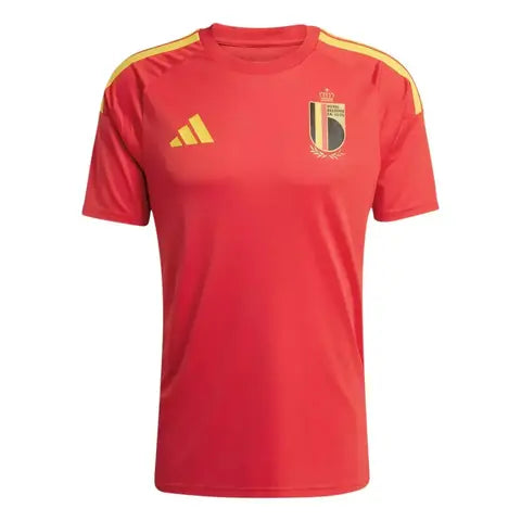 Camisa Seleção Bélgica Treino 26/27 - Torcedor Adidas Masculina - Vermelha