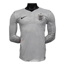 Camisa Seleção Inglaterra I 26/27 manga longa - Jogador Nike Masculina - Branca