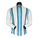 Camisa Seleção Argentina I 26/27 manga longa - Jogador Adidas Masculina - Branca e azul