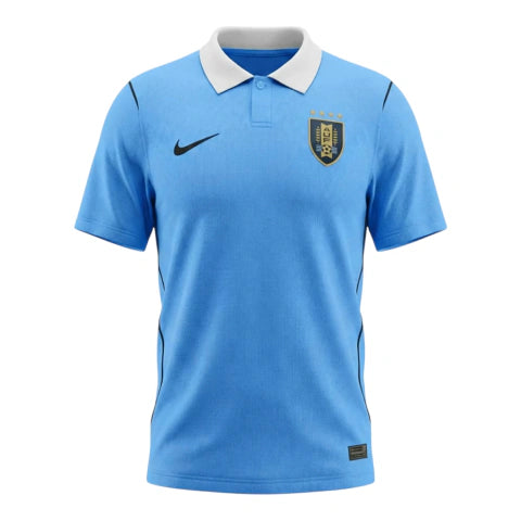 Camisa Seleção Uruguai I 26/27 - Torcedor Nike Masculina - Azul