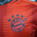 Camisa Bayern de Munique I 24/25 manga longa - Jogador Adidas Masculina - Vermelha