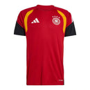 Camisa Seleção Alemanha Treino 26/27 - Torcedor Adidas Masculina - Vermelha e preta