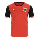 Camisa Seleção Áustria I 26/27 - Torcedor Puma Masculina - Vermelha e preta