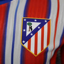 Camisa Atlético de Madrid I 24/25 manga longa - Jogador Nike Masculina - Vermelha com detalhes em branco e azul