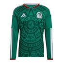 Camisa Seleção México I 26/27 manga longa - Torcedor Adidas Masculina - Verde