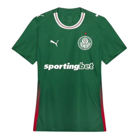 Camisa Palmeiras I 26/27 - Torcedor Puma Feminina - Verde
