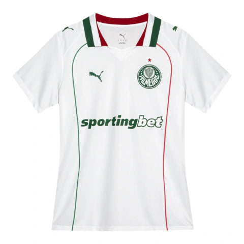 Camisa Palmeiras II 26/27 - Torcedor Puma Feminina - Branca