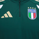 Camisa Seleção Itália Treino 26/27 manga longa - Torcedor Adidas Masculina - Verde e branca