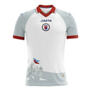 Camisa Seleção Haiti II 26/27 - Torcedor Saeta Masculina - Branca e cinza