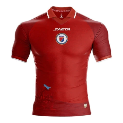 Camisa Seleção Haiti III 26/27 - Jogador Saeta Masculina - Vermelha