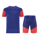 Kit Treino adulto - Camisa e Shorts - Seleção Japão Adidas 26/27 - Azul e laranja