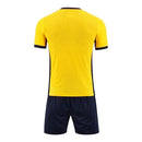 Kit Infantil Seleção Equador I 26/27 - Marathon - Amarelo e azul marinho