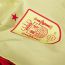 Jaqueta Corta-Vento Seleção Espanha II 24/25 - Masculina Adidas - Amarela com detalhes em vermelho