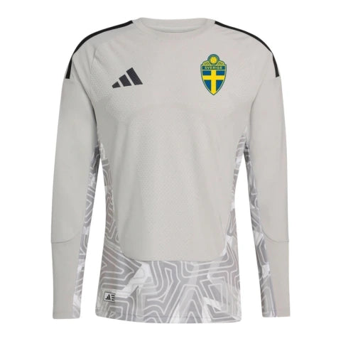 Camisa Seleção Suécia Goleiro I 26/27 manga longa - Torcedor Adidas Masculina - Cinza