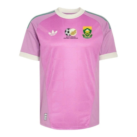 Camisa Seleção África do Sul Goleiro II 26/27 - Torcedor Adidas Masculina - Rosa