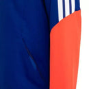 Jaqueta Corta-Vento Seleção Japão Treino 26/27 - Masculina Adidas - Azul e laranja