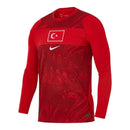 Camisa Seleção Turquia II 26/27 manga longa - Torcedor Nike Masculina - Vermelha