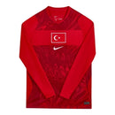Camisa Seleção Turquia II 26/27 manga longa - Torcedor Nike Masculina - Vermelha
