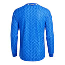 Camisa Seleção Itália I 26/27 manga longa - Torcedor Adidas Masculina - Azul