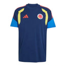 Camisa Seleção Colômbia Treino 26/27 - Torcedor Adidas Masculina - Amarela - Azul com detalhes em amarelo
