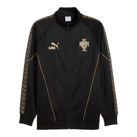 Jaqueta Corta-Vento Seleção Portugal Edição especial Pantera Negra 26/27 - Masculina Puma - Preta