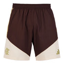 Short Flamengo Treino 26/27 - Masculino Adidas - Marrom e bege