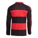 Camisa Flamengo I 26/27 manga longa - Torcedor Adidas Masculina - Preta e vermelha