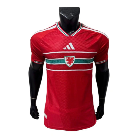 Camisa Seleção País de Gales I 26/27 - Jogador Adidas Masculina - Vermelha