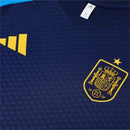 Kit Treino adulto - Camisa e Shorts - Seleção Espanha Adidas 26/27 - Azul