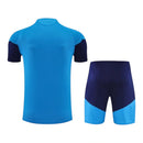 Kit Treino adulto - Camisa e Shorts - Seleção Espanha Adidas 26/27 - Azul