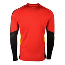 Camisa Seleção Bélgica Treino 26/27 manga longa - Torcedor Adidas Masculina - Vermelha e preta