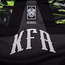 Camisa Seleção Coréia do Sul Goleiro 26/27 manga longa - Torcedor Nike Masculina - Preta com detalhes em amarelo neon
