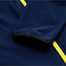 Jaqueta Corta-Vento Seleção Suécia Treino 26/27 - Masculina Adidas - Azul com detalhes em amarelo