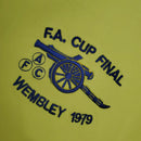 Camisa Retrô Arsenal II 1971/1979 manga longa - Masculina Adidas - Amarela com detalhes em azul