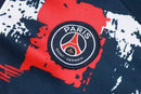 Conjunto Paris Saint-Germain Pré-jogo 24/25 - Masculino Nike - Azul com detalhes em vermelho e branco