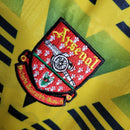 Camisa Retrô Arsenal II 91/93 - Masculina Adidas - Amarela com detalhes em verde e vermelho