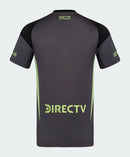Camisa Boca Juniors Goleiro 25/26 - Torcedor Adidas Masculina - Preta com detalhes em cinza e verde