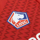Camisa Lille I 24/25 - Torcedor New Balance Masculina - Vermelha com detalhes em azul
