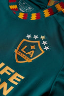 Camisa LA Galaxy II 24/25 - Torcedor Adidas Masculina - Verde com detalhes coloridos