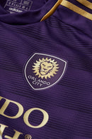 Camisa Orlando City I 24/25 - Torcedor Adidas Masculina - Roxa com detalhes em dourado