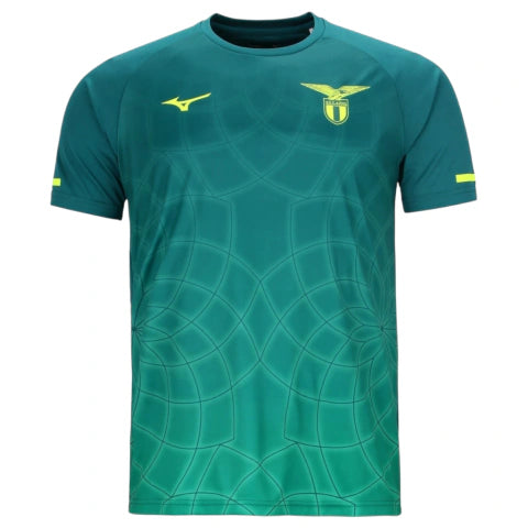 Camisa Lazio Treino 25/26 - Torcedor Mizuno Masculina - Verde