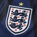 Camisa Seleção Inglaterra Goleiro 26/27 manga longa - Torcedor Nike Masculina - Azul com detalhes em vermelho e branco